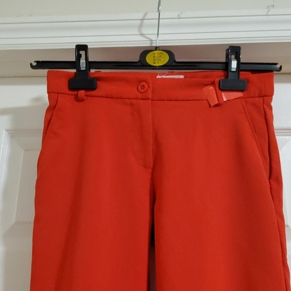 Have Womens Trosure Pants size Small Red Slim Fit Stretch - Picture 3 of 12